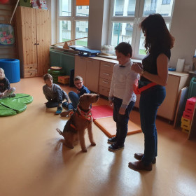 Zajęcia z dogoterapii
