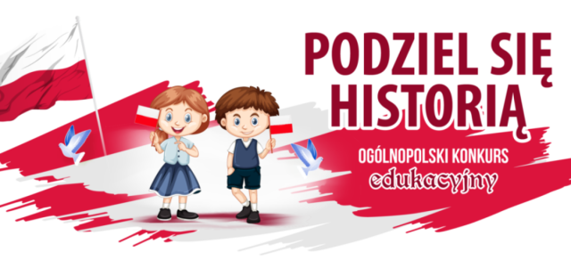 Logo konkursu Podziel się Historią