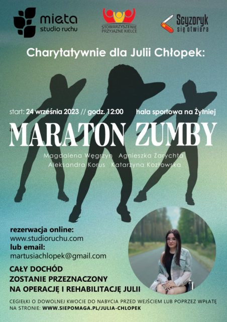 Plakat Maraton ZUMBY