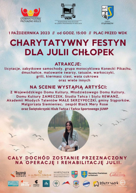 Charytatywny festyn dla Julii Chłopek