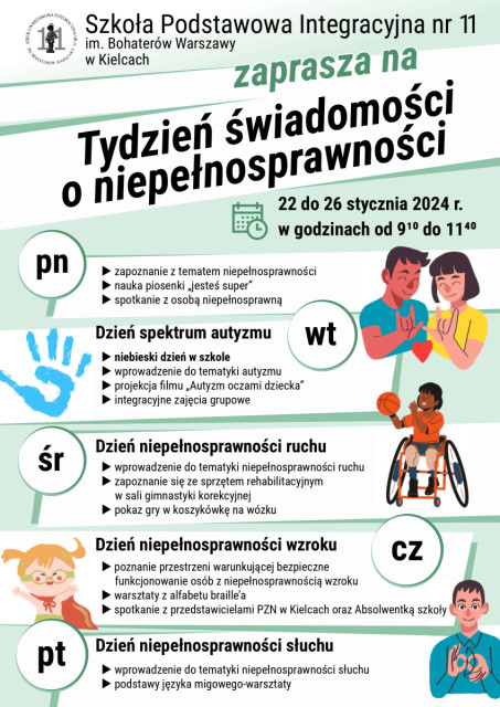 Tydzień świadomości o niepełnosprawności