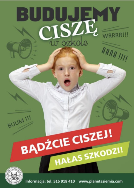 Budujemy ciszę w szkole – Szkodliwe źródła hałasu