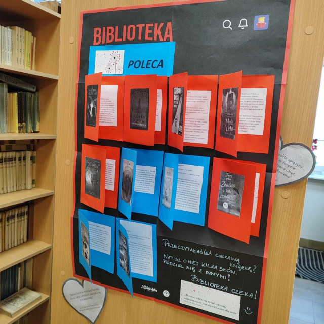 „Bookflix w bibliotece”