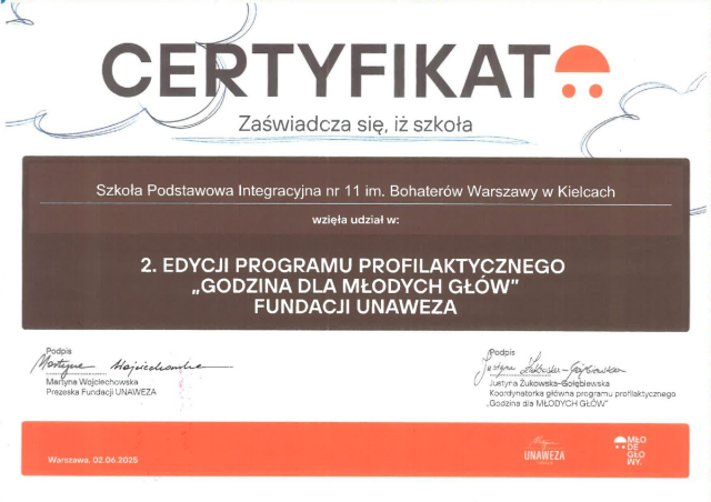 CERTYFIKAT