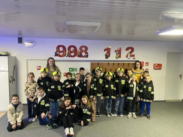 WYCIECZKA DO STRAŻY POŻARNEJ