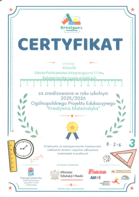 CERTYFIKAT