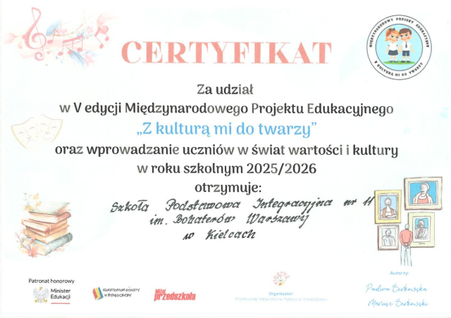CERTYFIKAT 
