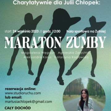 Plakat Maraton ZUMBY