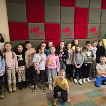 Dzieciaki z SP nr 11 w Radiu eM Kielce