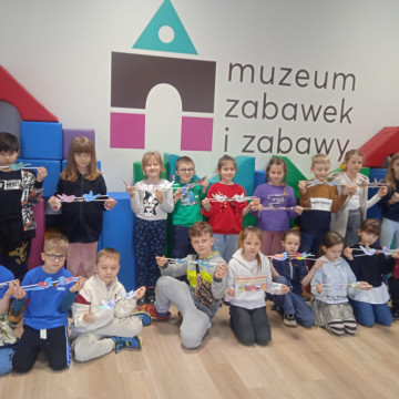Wycieczka uczniów klasy 1d do Muzeum Zabawy i Zabawek w Kielcach