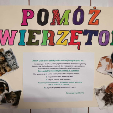 POMÓZMY ZWIERZĘTOM