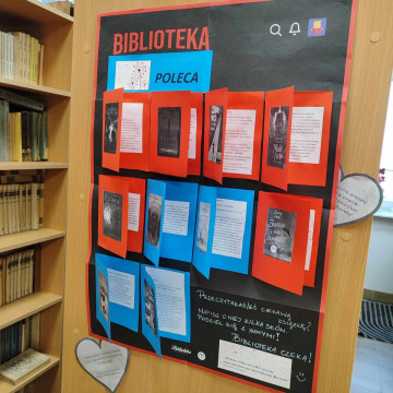 „Bookflix w bibliotece”