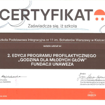 CERTYFIKAT