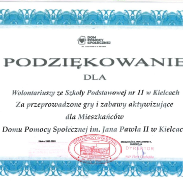 Podziękowanie