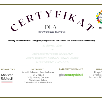 CERTYFIKAT