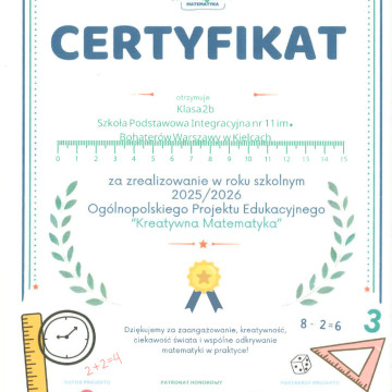 CERTYFIKAT
