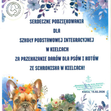 PODZIĘKOWANIE
