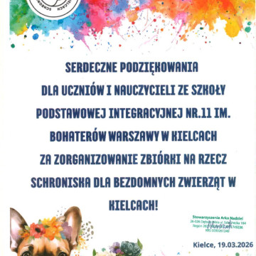 Podziękowanie