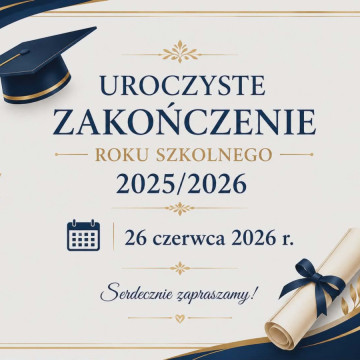 zakończenie roku szkolnego