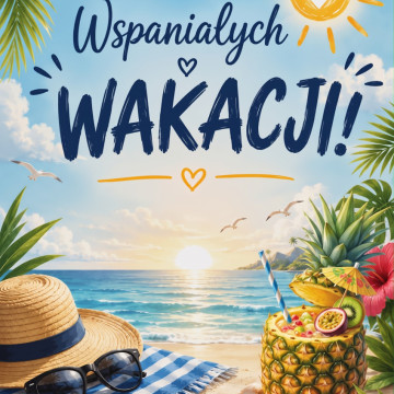 wspaniałych wakacji