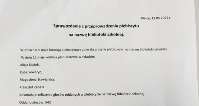 SPRAWOZDANIE