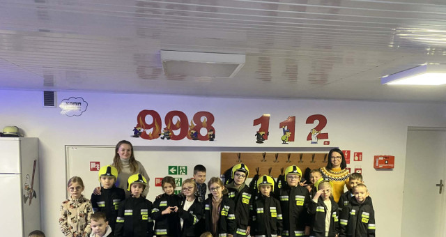 WYCIECZKA DO STRAŻY POŻARNEJ