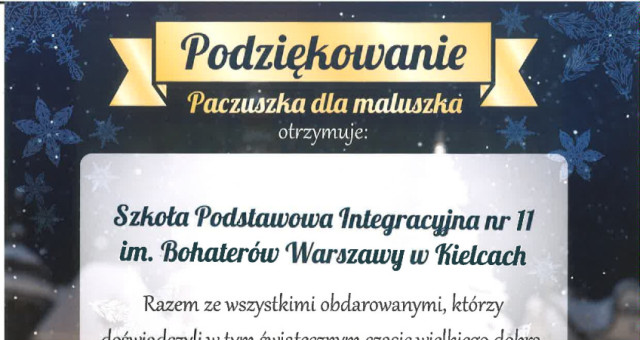 Paczuszka dla maluszka